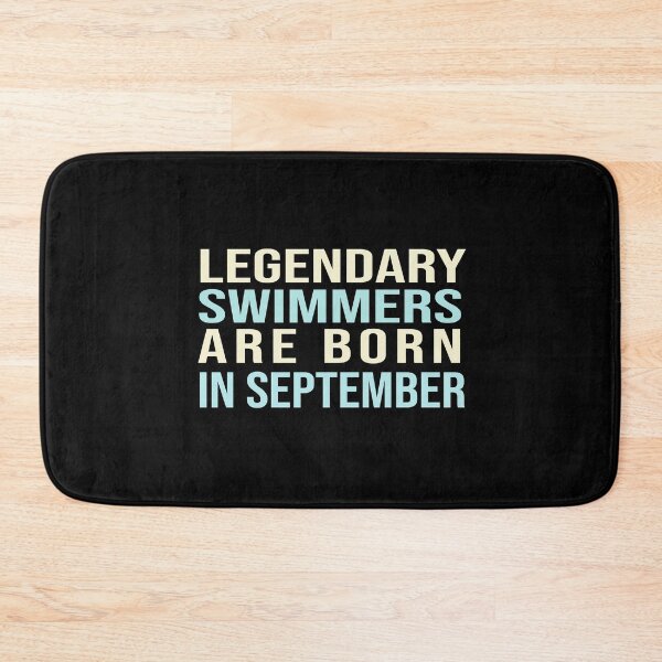 Item preview, Legendary Swimmers Are Born In September designed and sold by ZAstore.