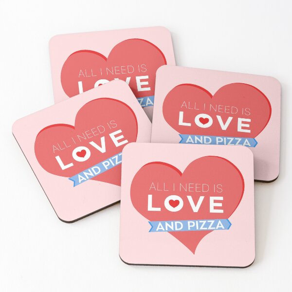 Item preview,  All I need is love and pizza designed and sold by MyLucidDreams.