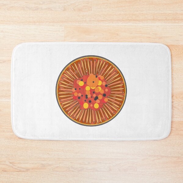 Item preview, Diatom - Lindavia comensis (red, artwork) designed and sold by DiatomsATTACK.