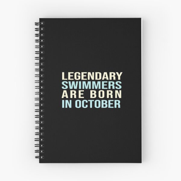 Item preview, Legendary Swimmers Are Born In October designed and sold by ZAstore.