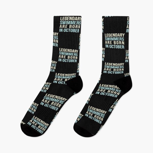 Item preview, Legendary Swimmers Are Born In October designed and sold by ZAstore.