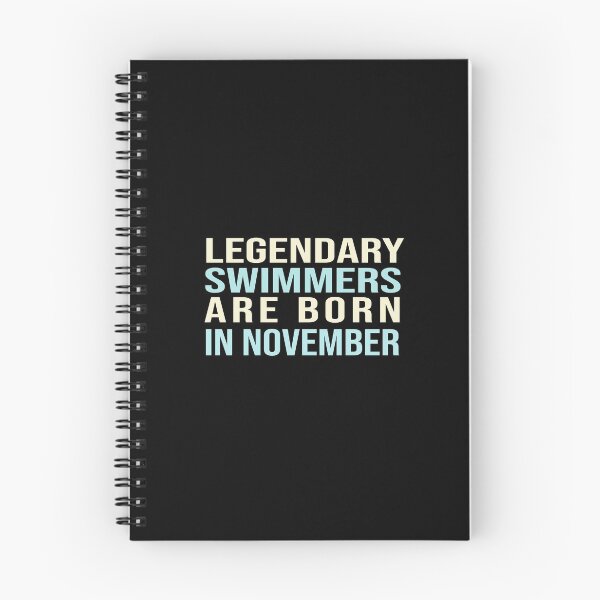 Item preview, Legendary Swimmers Are Born In November designed and sold by ZAstore.