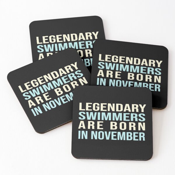 Item preview, Legendary Swimmers Are Born In November designed and sold by ZAstore.