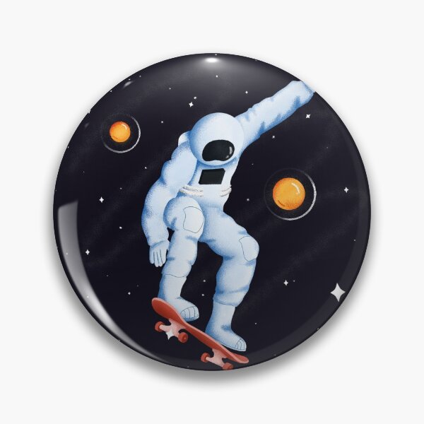 Item preview, SPACE BOARD RAD RACER SKATE BOARDING IN OUTER SPACE designed and sold by passiveink.