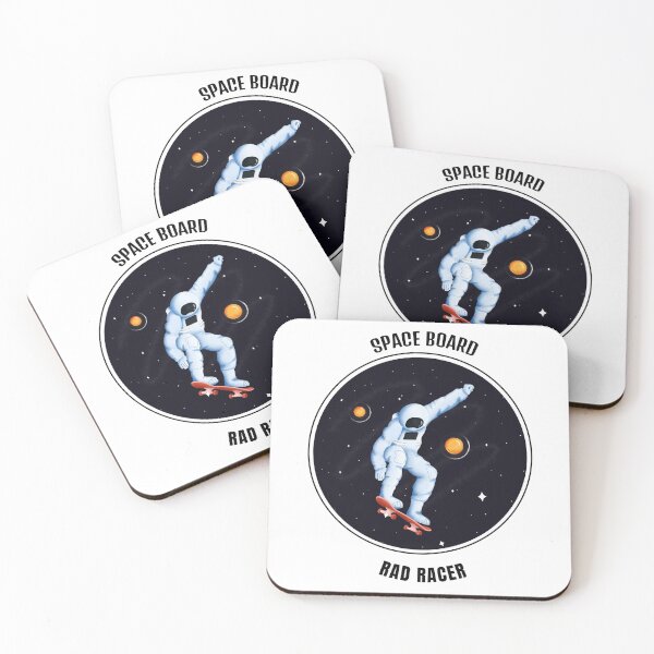 Item preview, SPACE BOARD RAD RACER SKATE BOARDING IN OUTER SPACE designed and sold by passiveink.