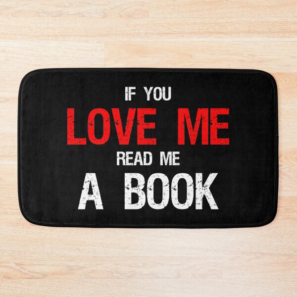 Item preview, if you love me read me a book designed and sold by Farid94.