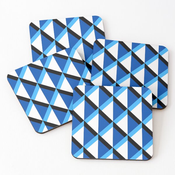 Item preview, Blue Traingle Pattern designed and sold by ml-77pro.