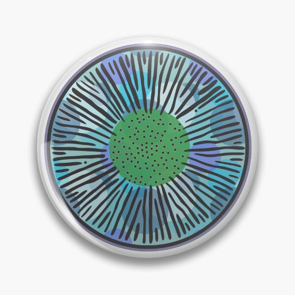 Item preview, Diatom - Lindavia intermedia (artwork) designed and sold by DiatomsATTACK.