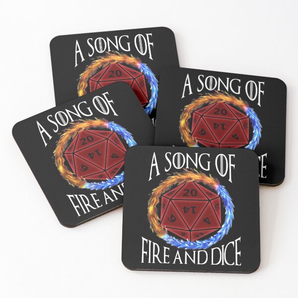 Item preview, A Song Of Fire And Dice designed and sold by WorldOfTeesUSA.