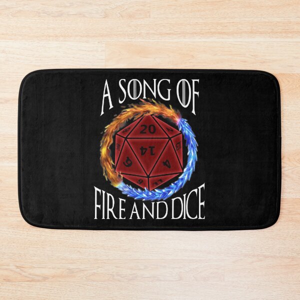 Item preview, A Song Of Fire And Dice designed and sold by WorldOfTeesUSA.