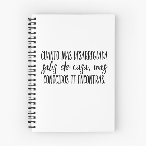 Item preview, Cuanto mas desarreglada salis de casa, mas conocidos te encontras ... designed and sold by Elena's Shop.