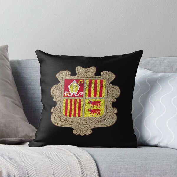 Item preview, The Coat of arms of Andorra, distressed  designed and sold by webdango.