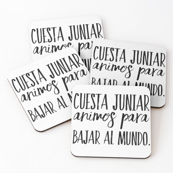 Item preview, Cuesta juniar animos para bajar al mundo designed and sold by Elena's Shop.