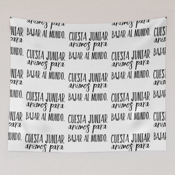 Item preview, Cuesta juniar animos para bajar al mundo designed and sold by Elena's Shop.