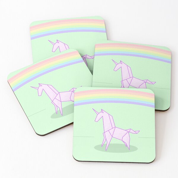 Artikelvorschau, Magisches Origami-Papier-Regenbogen-Einhorn entworfen und verkauft von rgrtmarionette.