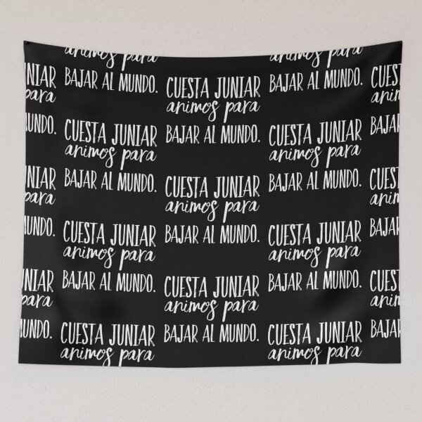 Item preview, Cuesta juniar animos para bajar al mundo designed and sold by Elena's Shop.
