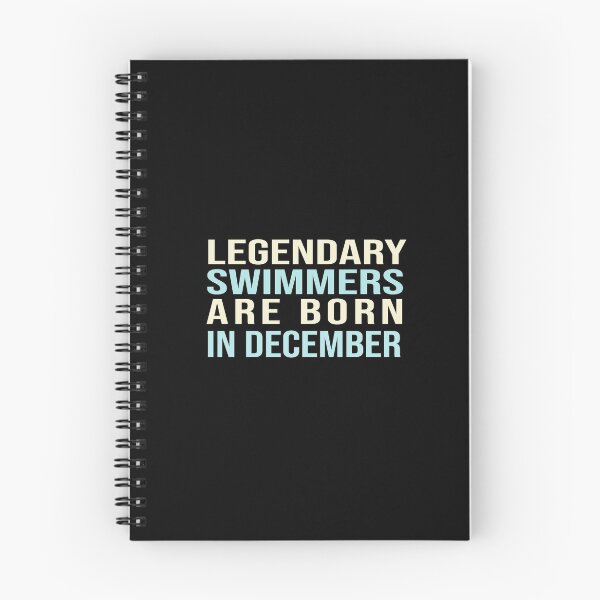 Item preview, Legendary Swimmers Are Born In December designed and sold by ZAstore.