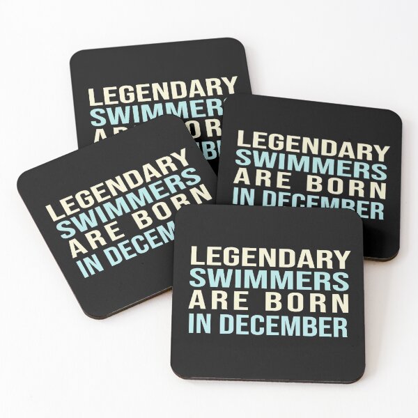 Item preview, Legendary Swimmers Are Born In December designed and sold by ZAstore.