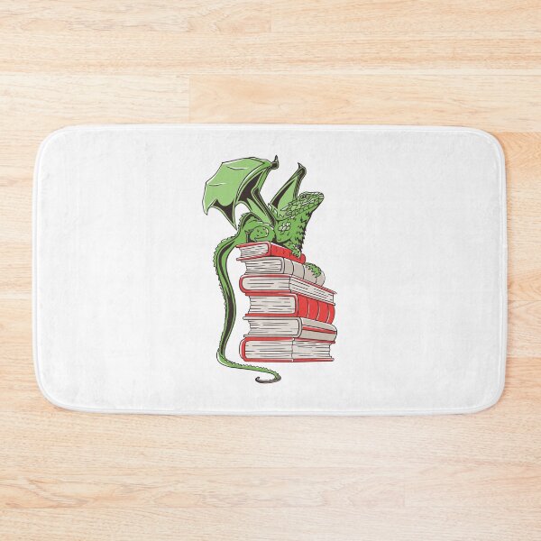 Item preview, Dragon Sitting On A Pile Of Books designed and sold by OnepixArt.