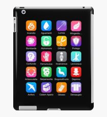 Potter Spell Icons iPad Case/Skin