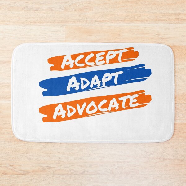 Item preview, orange and blue brush stroke motivational quotes	 designed and sold by wodra.