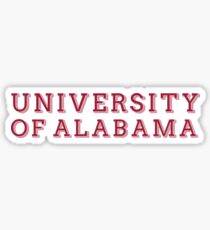University of Alabama - DECORATIVE Sticker