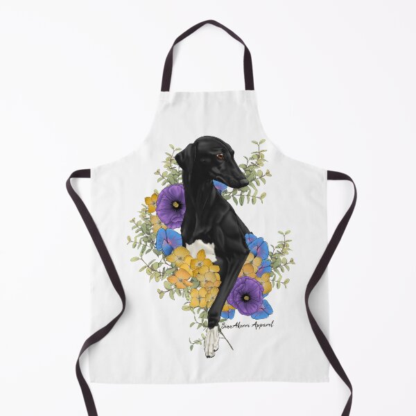 Item preview, Black Azawakh Floral designed and sold by SinnAkerri.