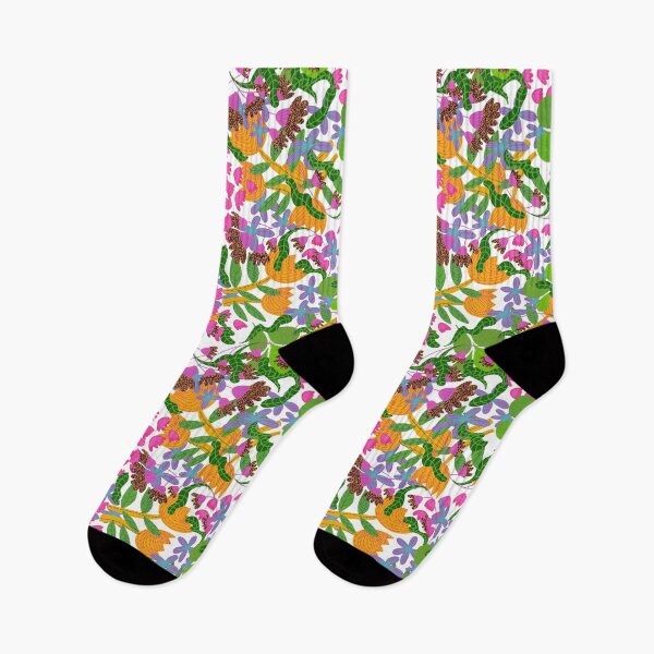 Item preview, Happy floral pattern designed and sold by Aimyillustrates.