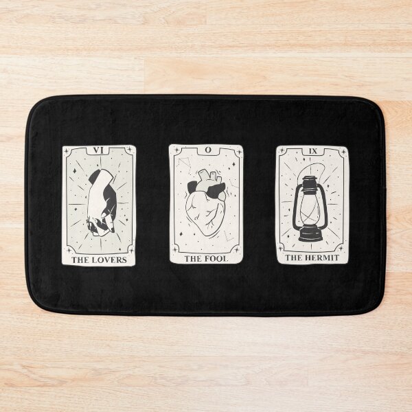Item preview, The Lovers, The Fool, The Hermit - Tarot designed and sold by Hedda Young.