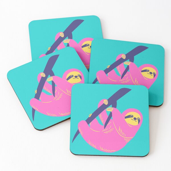 Item preview, Funny Cute Colorful Sloth Gift for Women Men and Kids designed and sold by FazCreations.