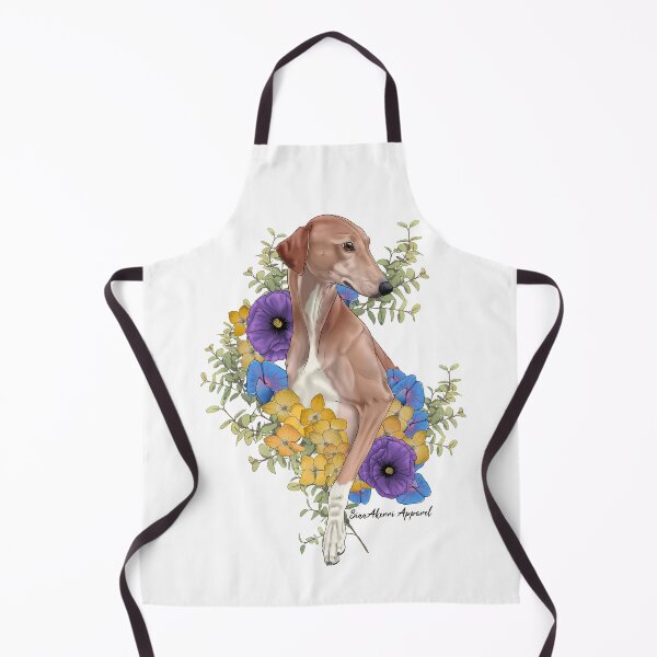 Item preview, Cream Azawakh Floral designed and sold by SinnAkerri.