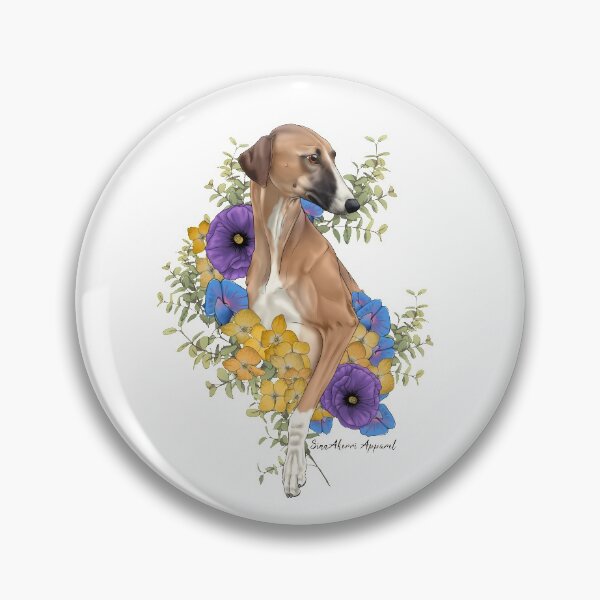 Item preview, Fawn Azawakh Floral designed and sold by SinnAkerri.