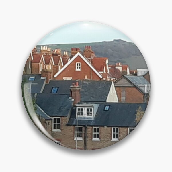 Item preview, Lewes roofscape with the Southdowns behind designed and sold by Emma  Amies.