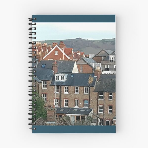 Item preview, Lewes roofscape with the Southdowns behind designed and sold by Emma  Amies.