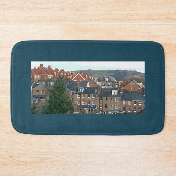 Item preview, Lewes roofscape with the Southdowns behind designed and sold by Emma  Amies.
