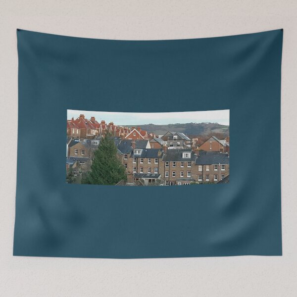 Item preview, Lewes roofscape with the Southdowns behind designed and sold by Emma  Amies.