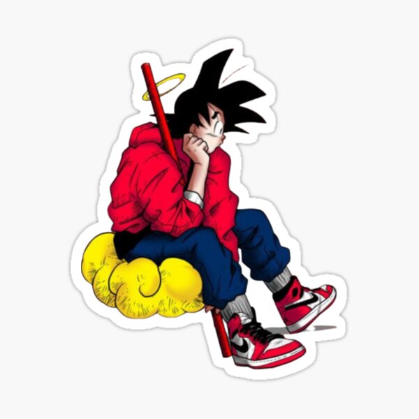 Drip Goku Stickers Redbubble