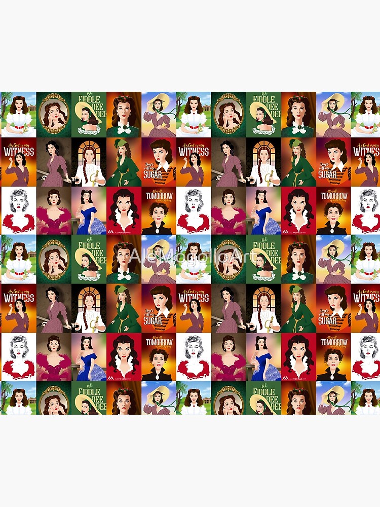 Scarlett patchwork by AleMogolloArt