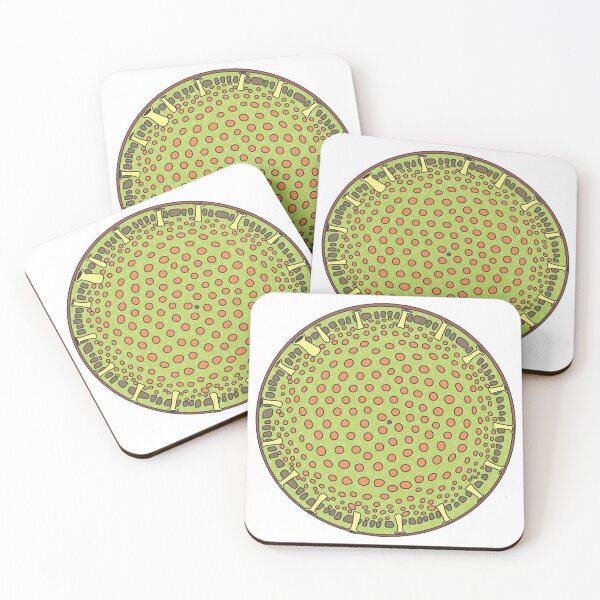 Item preview, Diatom - Thalassiosira (color, artwork) designed and sold by DiatomsATTACK.