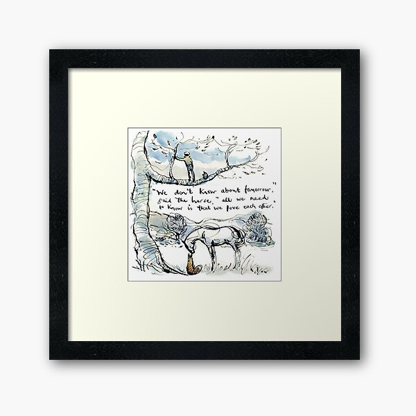 Charlie Mackesy ~ Framed Art Print