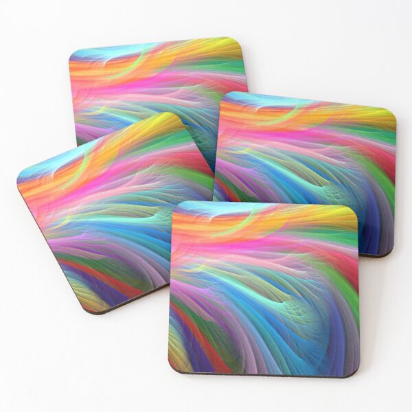 Item preview, Super Colourful Intersteller Lights Print designed and sold by RocketshSD.