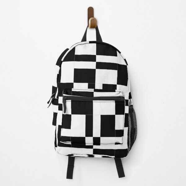 Item preview, Op Art Black and White Modern Checkered Houndstooth designed and sold by hyproinc.