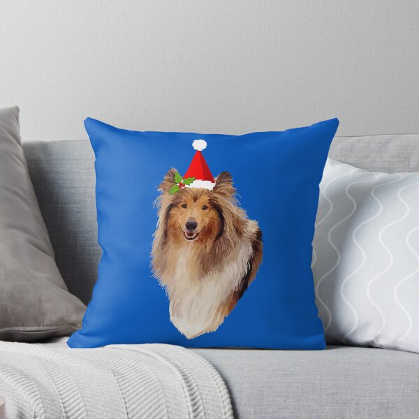 Item preview, Christmas Holly Santa Collie designed and sold by Deborah Camp.