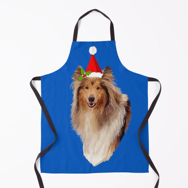 Item preview, Christmas Holly Santa Collie designed and sold by Deborah Camp.