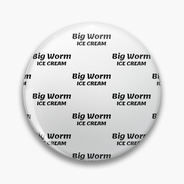 Item preview, Big Worm Ice Cream designed and sold by WorldPrintTees.