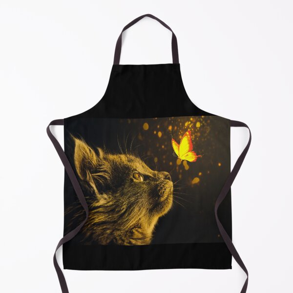 Item preview, Cat with glowing butterfly designed and sold by koalas1414.