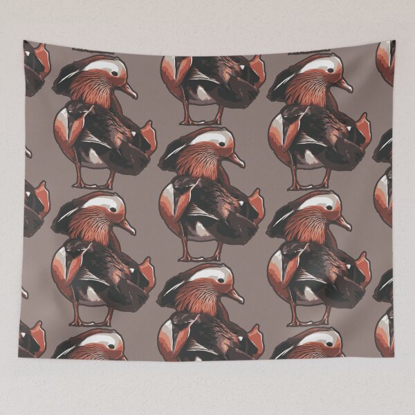 Item preview, Patrón de pato marrón designed and sold by ProjecTees.