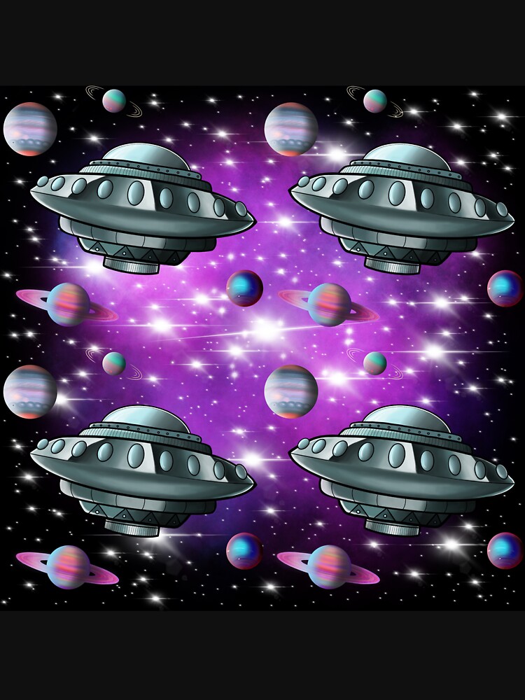 Thumbnail 7 of 7, Classic T-Shirt, Saucer Nebula designed and sold by MarylandMUFON.