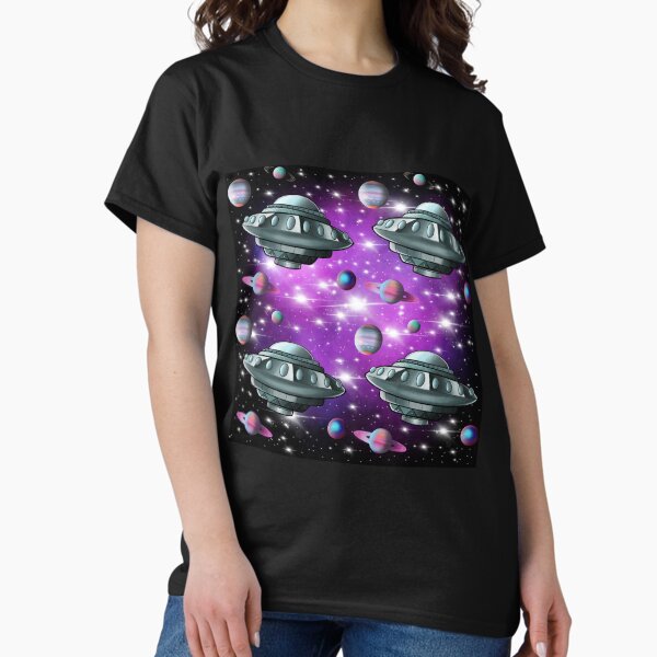Saucer Nebula Classic T-Shirt