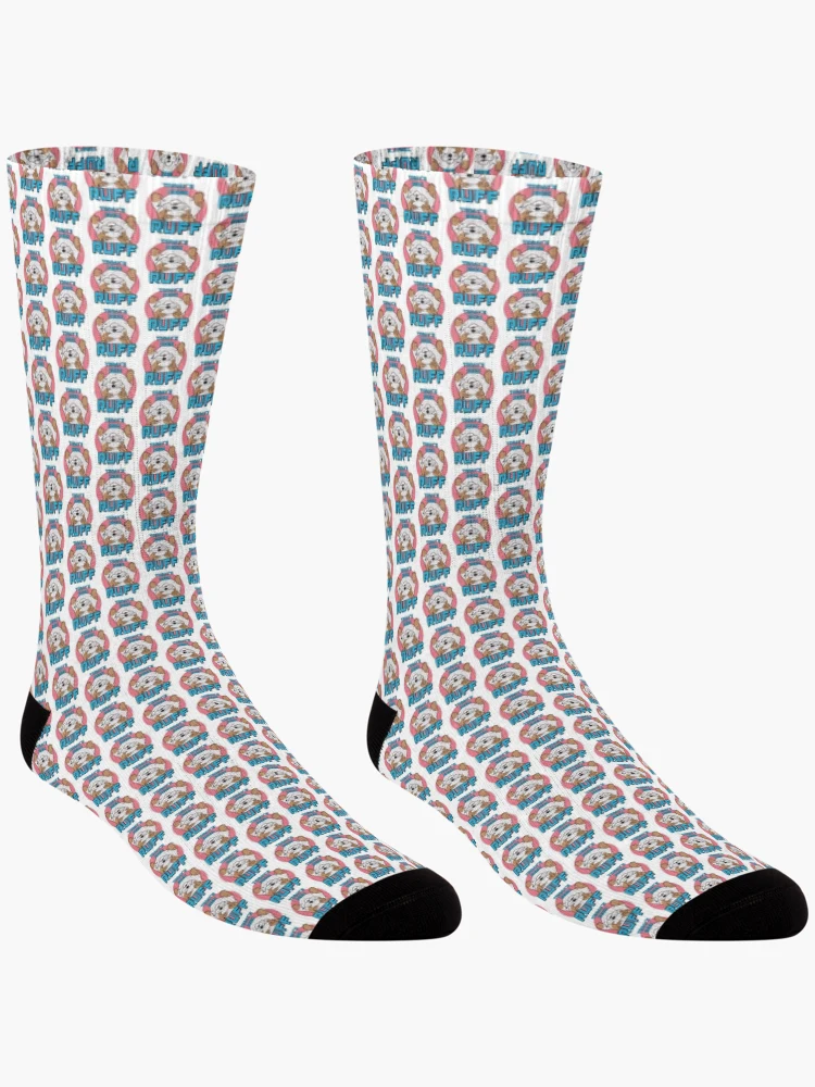 Thumbnail 3 of 5, Socks, Today Has Been Ruff designed and sold by RGIllustrations.